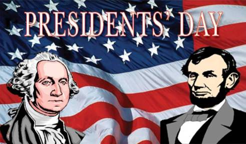 Presidents-Day-George-Washington-And-Abraham-Lincoln-With-American-Flag-In-Background